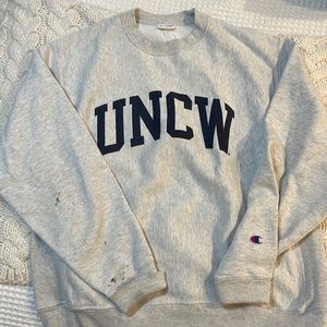 UNCW college sweatshirt
